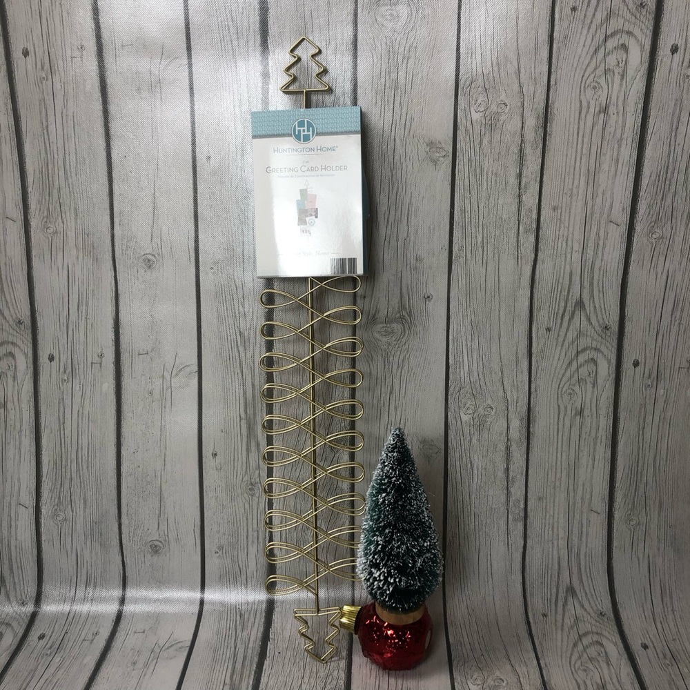 Huntington Home 2 Pk Greeting Card Holder NWT